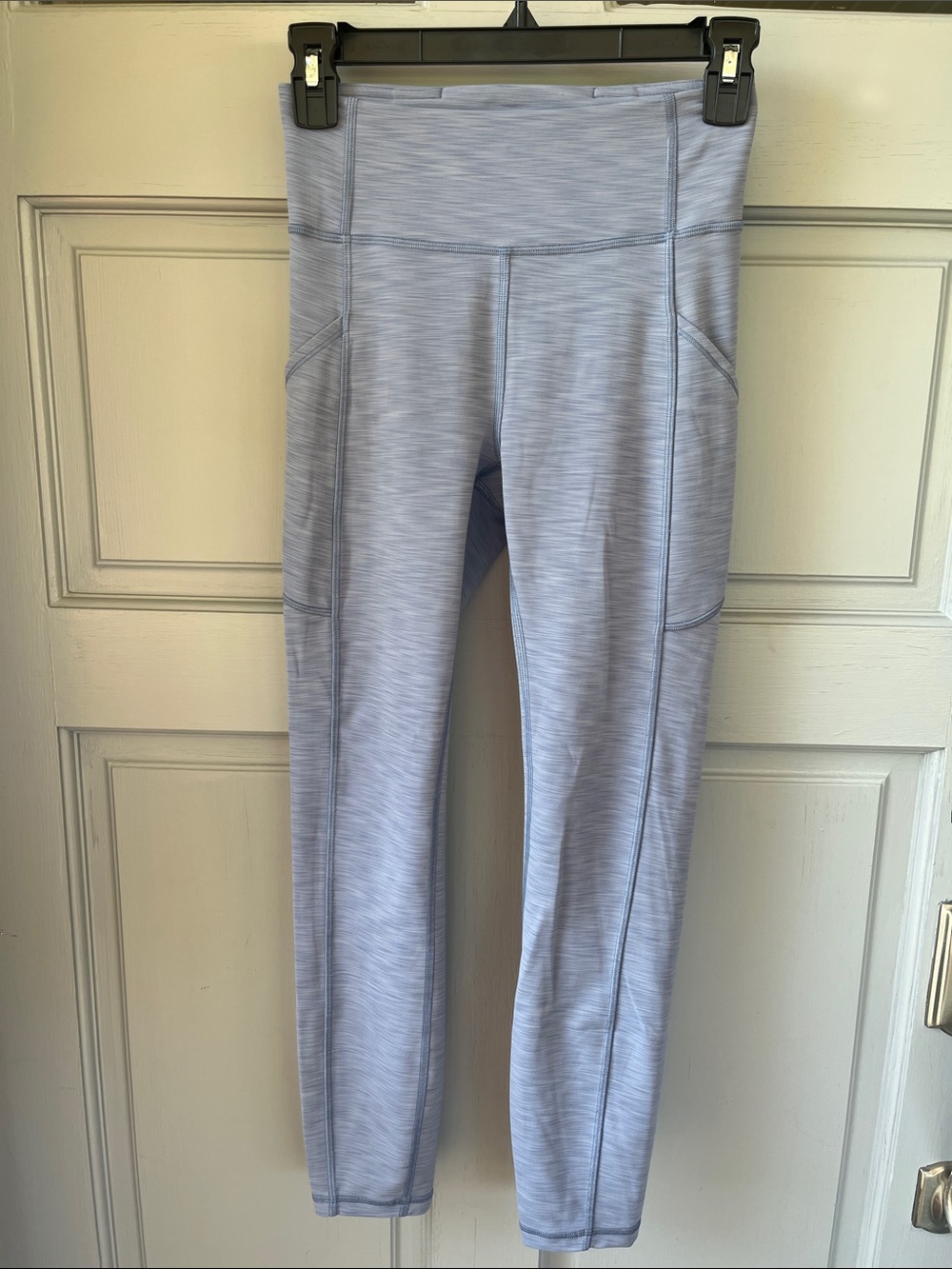 Lululemon Invigorate High-Rise Pale Blue Pocket Leggings, Sz 4 - Picture 3 of 14